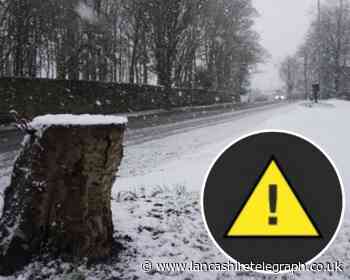 Traffic and travel updates as snow and icy weather hits Blackburn