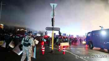 Watch as protests erupt in Kazakhstan over skyrocketing fuel prices