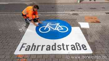 Essen: Ärger auf der Rü! Hitzige Diskussion nach Fehler von Radler - DER WESTEN