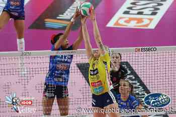 Serie A1 volley femminile, tripletta di Chieri, Novara e Cuneo che vincono 3-0 in casa - Quotidiano Piemontese