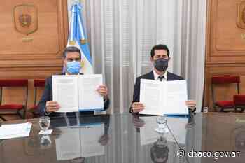EN BUENOS AIRES, CAPITANICH FIRMÓ UN CONVENIO PARA LA REPAVIMENTACIÓN DE LA RUTA N° 6 EN EL TRAMO VILLA BERTHET- SAN BERNARDO - CHACO Gobierno de todos