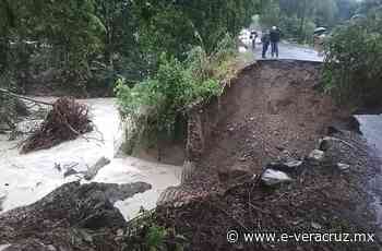 Alerta: Tras desborde de ríos, colapsa carretera en Misantla | e-consulta.com 2022 - e-consulta Veracruz