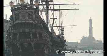 Il galeone del film Pirati perde pezzi, intervengono pompieri - Gazzetta di Parma