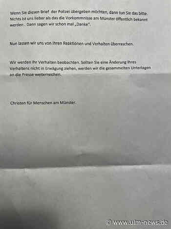 "Das Niveau wird immer abgründiger" - Dekan Gohl erhält nach Impfaktion im Ulmer Münster anonyme Schreiben