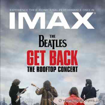 The Beatles' landmark rooftop gig heading to IMAX