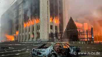Nach Hilferuf aus Kasachstan: Moskau-geführte Allianz will "Friedenstruppen" senden - n-tv NACHRICHTEN