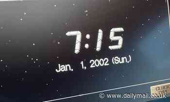 Honda owners left baffled after glitch leaves the clocks on their car stuck 20 years in the past