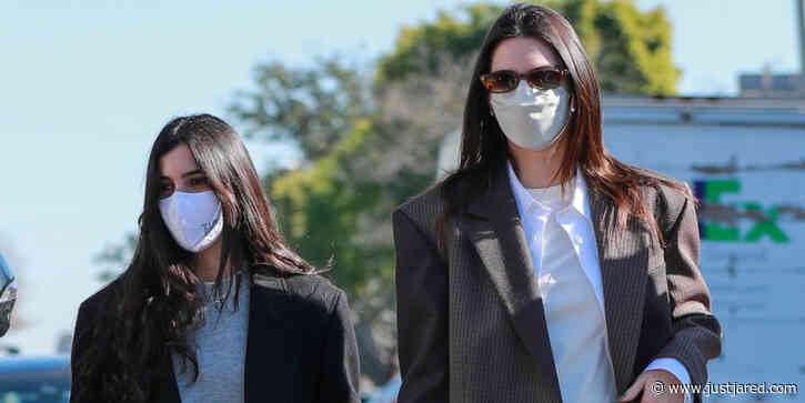 Kendall Jenner Films Footage For 'The Kardashians' Around West Hollywood