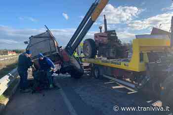 Grave incidente sulla Trani-Andria: nessun ferito - TraniViva