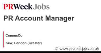 CommsCo: PR Account Manager