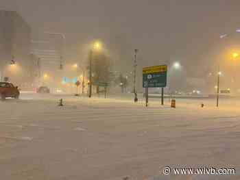Skyway closes due to heavy snow, poor visibility