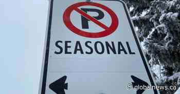 Edmonton Phase 2 residential parking ban to resume Jan. 10 after pausing due to cold weather