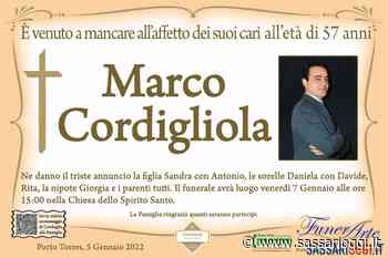Marco Cordigliola - Sassari Oggi