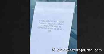 'Woke' New Yorkers Melt Down After Seeing What Florida Resident Left on Their Cars