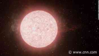 Death throes of a giant star witnessed by scientists for the first time ever