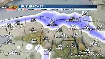 First Alert Weather: Several rounds of lake effect in Rochester's future