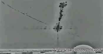 Video Shows the Moment US Missile System Obliterates Iranian 'Suicide Drones' Targeting US Base