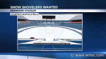 Bills looking for shovelers Friday
