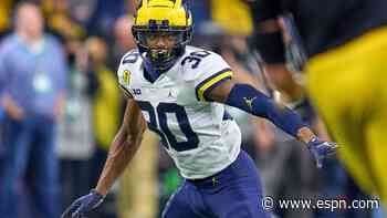 U-M's Hill, Kiper's No. 2 safety, to enter NFL draft