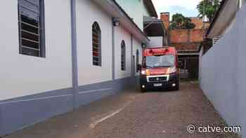 Homem fica ferido ao cair de escada em igreja do Bairro Alto Alegre em Cascavel - Catve