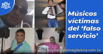 Músicos fueron víctimas del 'falso servicio' en Zona Bananera - HOY DIARIO DEL MAGDALENA