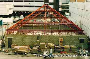 Blackburn’s 'great pyramid' taking shape at shopping centre