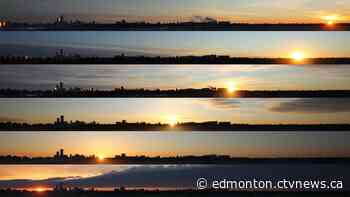 NASA features Edmonton photographer's 13-month moving-sunrise project - CTV News Edmonton