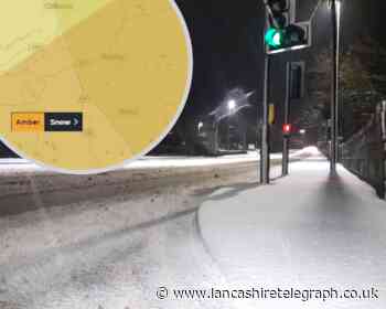 Live traffic and travel updates as bad weather continues in East Lancashire
