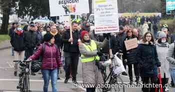 Corona: Demonstrationen in der Aachener Innenstadt