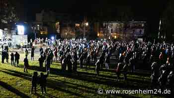 Corona-Protest bei „Drei-Königs-Zug“ in Rosenheim: Das ist die Bilanz der Polizei