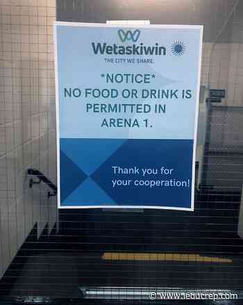 Arena One capacity cut, no eating or drinking - Leduc Representative