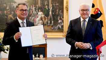Frank-Walter Steinmeier ernennt Joachim Nagel zum neuen Bundesbank-Präsidenten