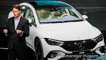 Daimler: Chipkrise belastet Pkw-Absatz von Mercedes 2021