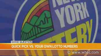 Good Question: Quick Pick vs. Pick your own lotto numbers