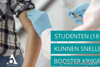 Snellere boosterprikken voor studenten (18+) in Aarschot