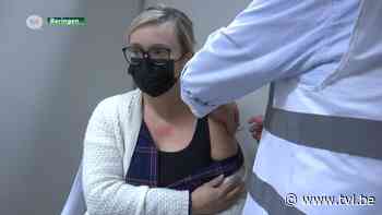 Vaccinatiecentrum Beringen vaccineert leerkrachten basisonderwijs en personeel kinderopvang - TV Limburg