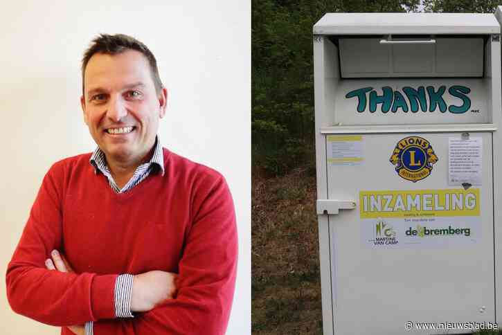 Vanaf nu maar één ophaling voor vijf soorten afval, inclusief textiel: “Maar voor onze sociale projecten is het heel belangrijk dat de mensen de containers blijven gebruiken”