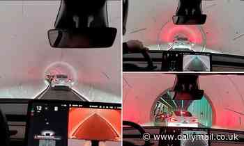Traffic jams build up in Elon Musk's 'Vegas Loop' tunnels while shuttling around CES attendees