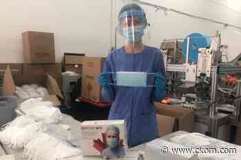Saskatoon PPE company sees rise in demand for locally made masks, respirators - CKOM News Talk Sports