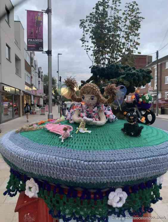 Has your Postbox been Yarn-bombed?! by Anna Vowles, Wimbledon High School