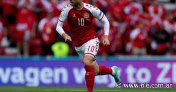 Eriksen: patea tiros libres y se ilusiona con Qatar 2022 - Olé