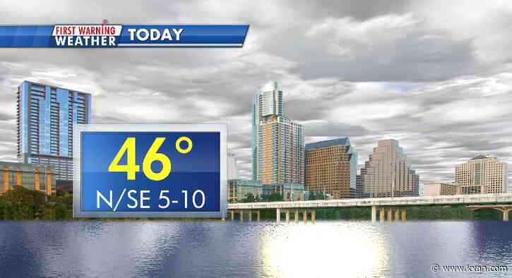 Cold air locked in; drizzle and fog develop this evening