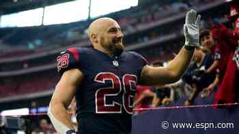 Sources: Texans sign RB Burkhead through 2022