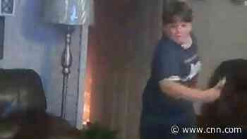 Boy's discovery saves his family minutes before home is destroyed