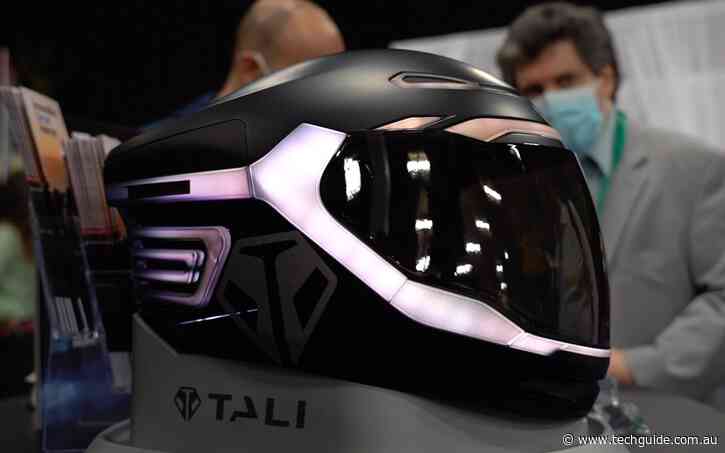 Motorcyclists can stay even safer with the new Tali Smart Helmet