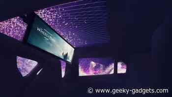 New BMW Theatre Screen shown off at CES
