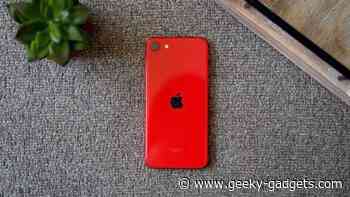 2022 iPhone SE to feature same design and 5G