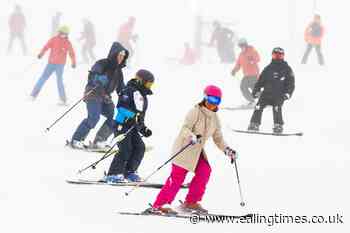 Skiers back on the slopes as resorts open after snowfall - Ealing Times