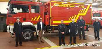 Offizielle Fahrzeugübergabe an die Freiwilligen Feuerwehren Gefell und Daun - EMZ Eifel-Mosel-Zeitung - Eifel Zeitung