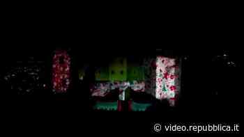 Videomapping sul castello federiciano: così Melfi parla della pandemia - Repubblica TV